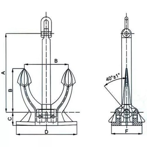 Якорь Spek марка Сталь 20, ГОСТ 30563-98 в г. Смоленск